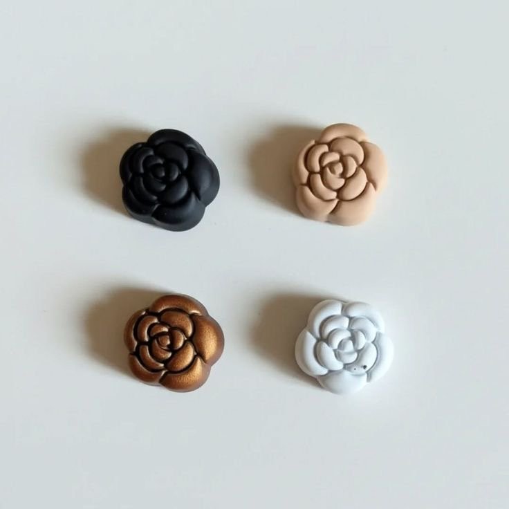 IMG_2296 Floral hijab magnet - Image 1